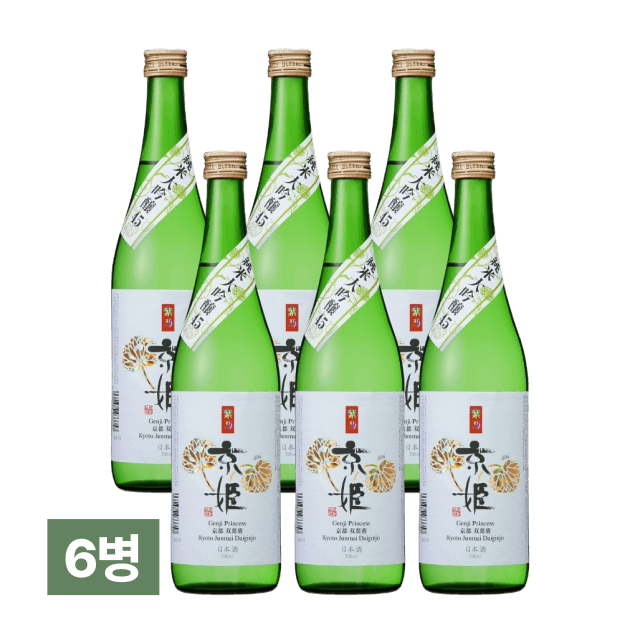 쿄히메 준마이다이긴죠 720ml 6병 대표이미지