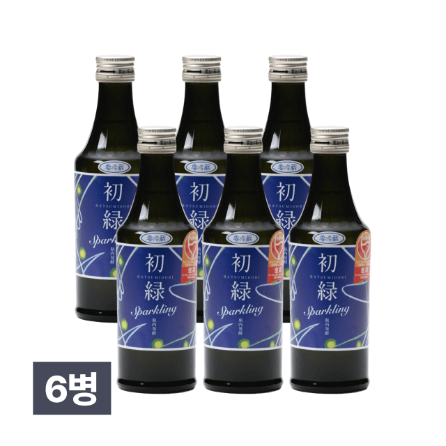하츠미도리 스파클링 300ml 6병 대표이미지