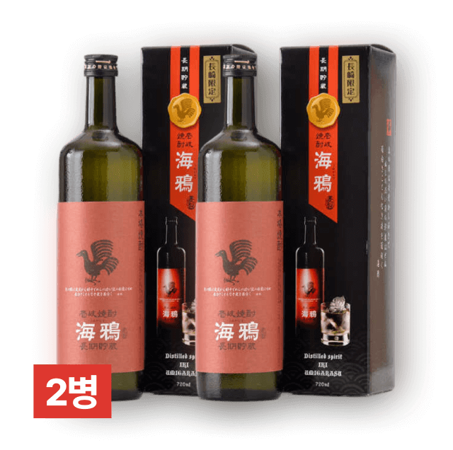 우미가라스 25도 (보리소주) 720ml 2병 대표이미지