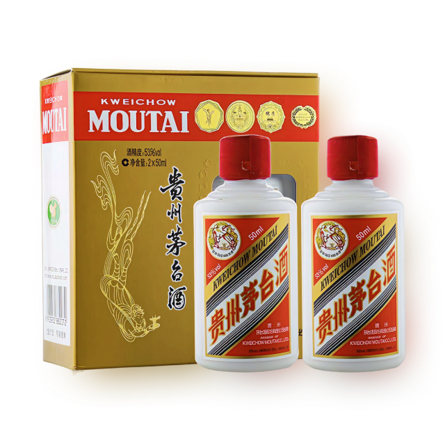 마오타이 귀주(비천) 53% 50ml 2병