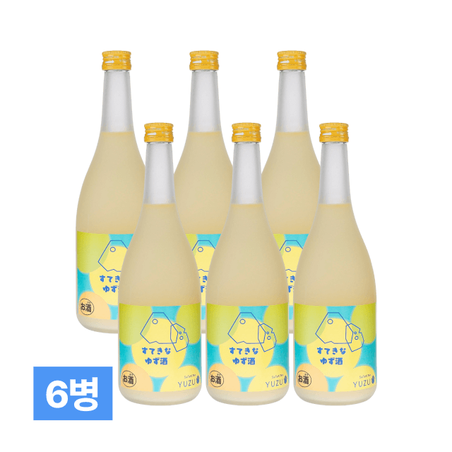스테키나 유즈슈(유자 사케) 720ml 6병 대표이미지