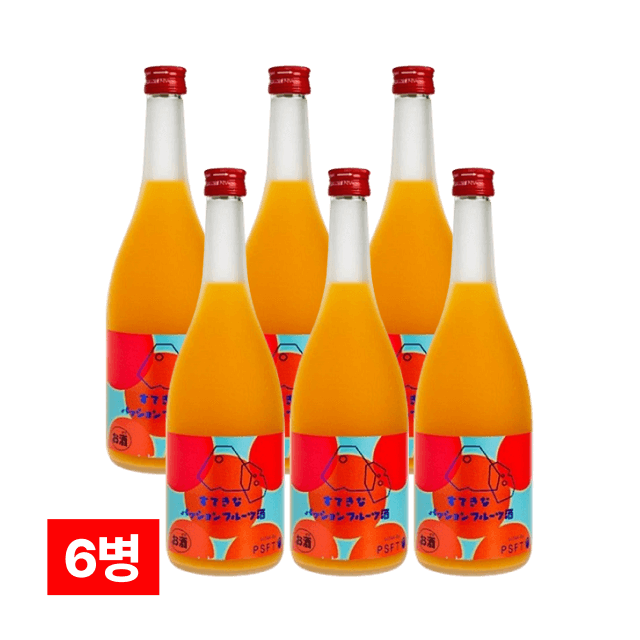 스테키나 패션후르츠 720ml 6개 대표이미지