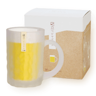 도요사사키 아와다치 손잡이 달린 맥주잔 425ml (선물추천)