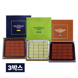 로이스 생초콜릿 3종 모두 즐겨요 세트 (오레, 말차, 마일드밀크 각 1개)