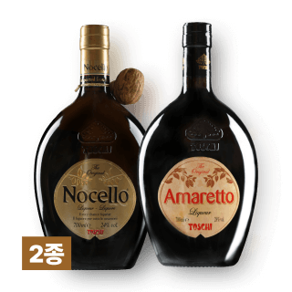 토치 700ml 2종 세트 (노첼로 호두, 아마레또)
