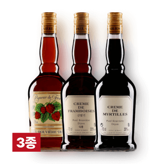 디종 700ml 3종 세트 (딸기, 산딸기, 블루베리)