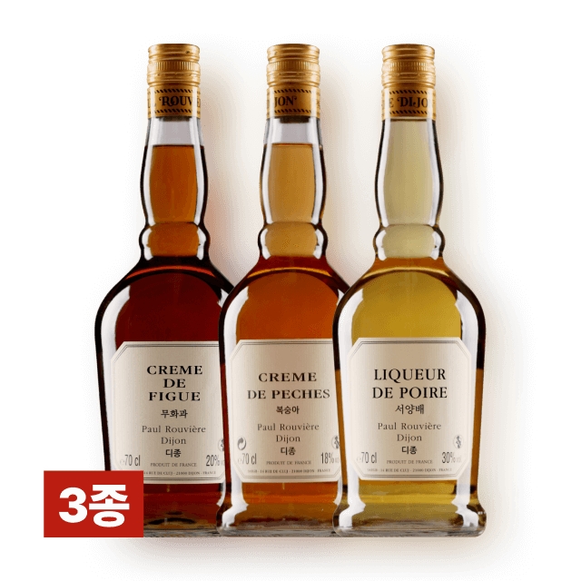 디종 700ml 3종 세트 (무화과, 복숭아, 서양배) 대표이미지