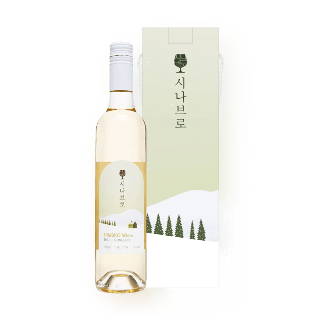 시나브로 청수 화이트 와인 11도 500ml (2019 과실주 최우수상)