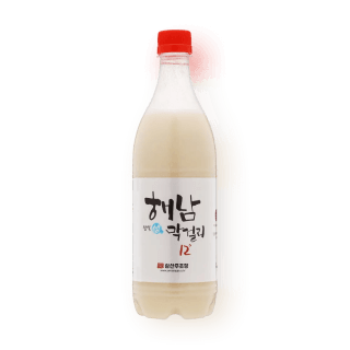 해남찹쌀생막걸리 12도 750ml