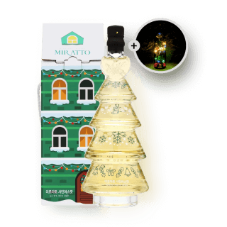 [겨울할인] 미르아토 크리스마스 트리 와인 샤인머스캣 10도 745ml (LED 코르크 전구 증정)