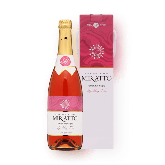 미르아토 로제 스파클링 와인 5도 750ml
