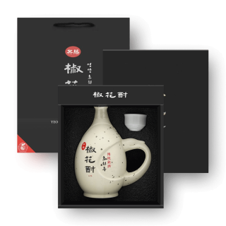 영양 초화주 도자기세트 41도 800ml (서울 ASEM 선정, 고려전통주)