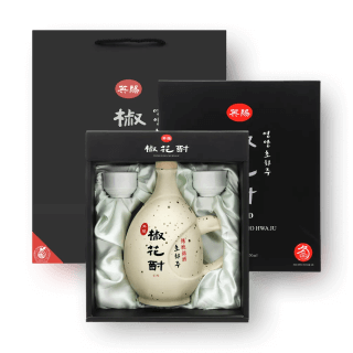 영양 초화주 도자기세트 41도 800ml (서울 ASEM 선정, 고려전통주)