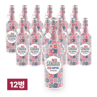 해피올레 샹그리아 레드 750ml 12병