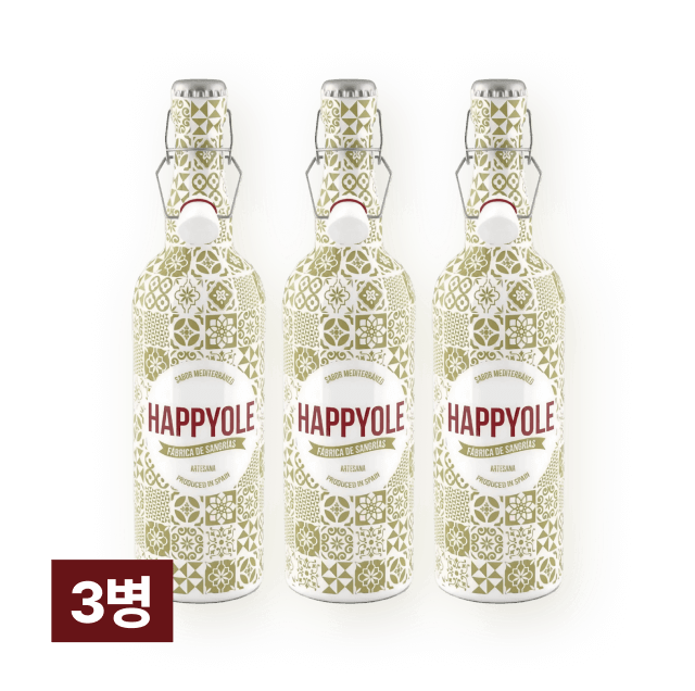 해피올레 샹그리아 화이트 750ml 3병 대표이미지