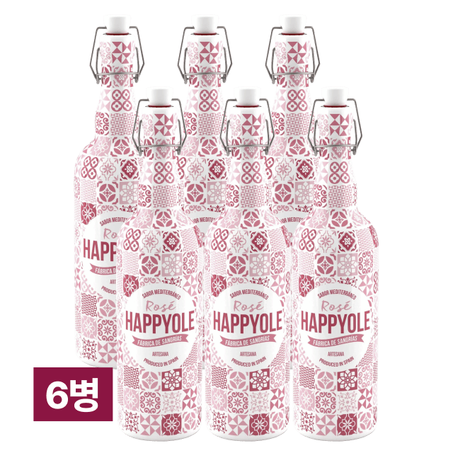 해피올레 샹그리아 로제 750ml 6병