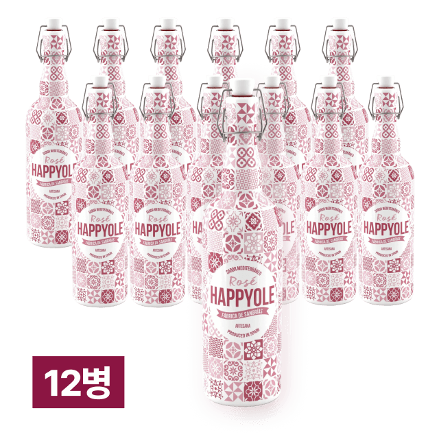 해피올레 샹그리아 로제 750ml 12병 대표이미지