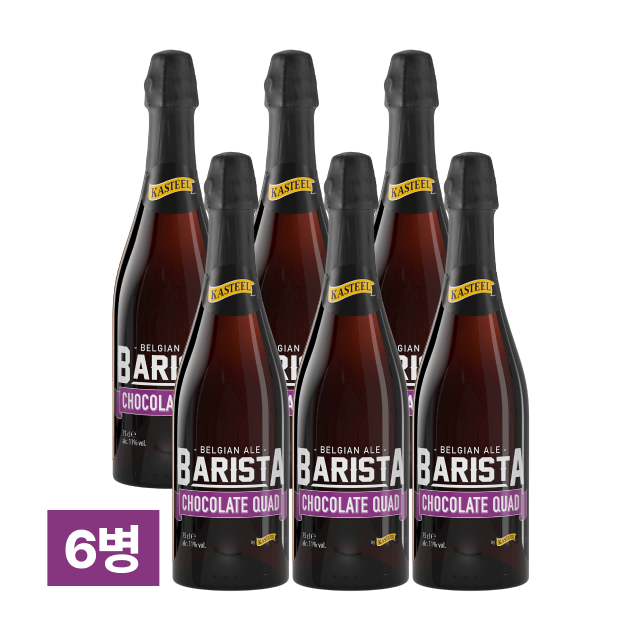 바리스타 초콜릿 쿼드 750ml 6병 대표이미지