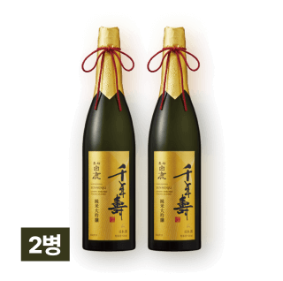 하쿠시카 호화 준마이다이긴죠 천년수 720ml 2병