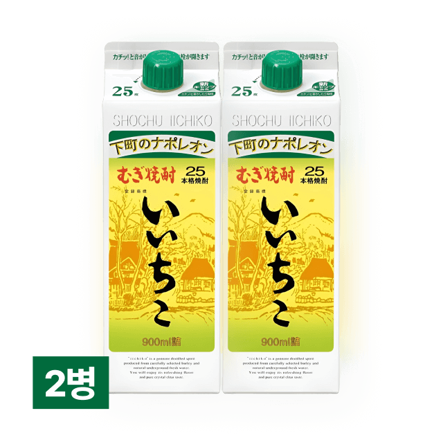 이이찌꼬 슬림팩 900ml 2병 대표이미지