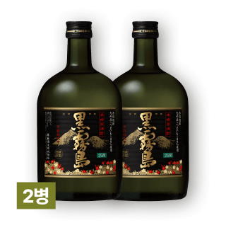 쿠로키리시마 25도 (고구마소주) 720ml 2병
