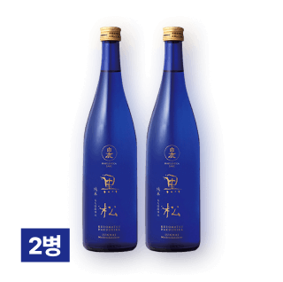 하쿠시카 쿠로마츠 준마이 모찌요단 720ml 2병