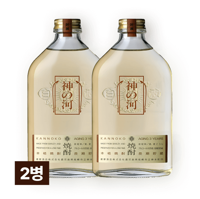 간노꼬 25도 (보리 소주) 720ml 2병