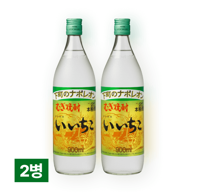 이이치코 보리소주 25도 900ml 2병 대표이미지