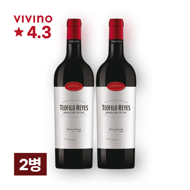 테오필로 레예스 레제르바 750ml 2병 대표이미지