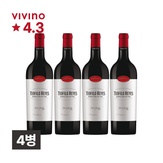테오필로 레예스 레제르바 750ml 4병 대표이미지