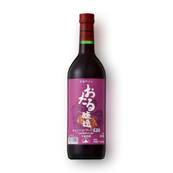 [세금포함] 홋카이도 오타루 캠벨얼리 레드와인 720ml