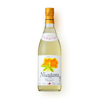 [세금포함] 홋카이도 오타루 완숙 나이아가라 화이트와인 720ml