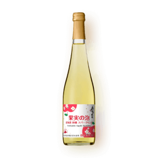 [세금포함] 홋카이도 와인 쿠다모노노아와 사과 스파클링 500ml