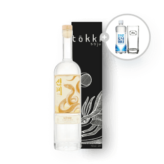 토끼소주 선비진 48도 750ml (뱀 에디션, 유자, 토끼잔, 토닉워터 증정)