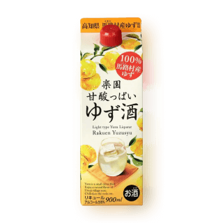 [세금별도] 라쿠엔 유즈슈 (유자사케) 900ml
