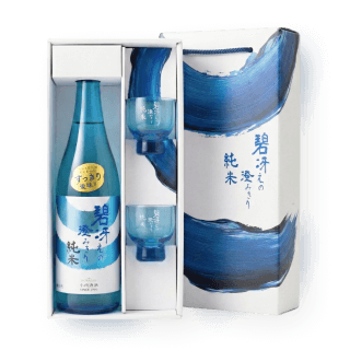 준마이 아오사에 720ml 전용잔 세트