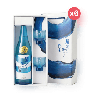 준마이 아오사에 720ml 전용잔 세트 6병