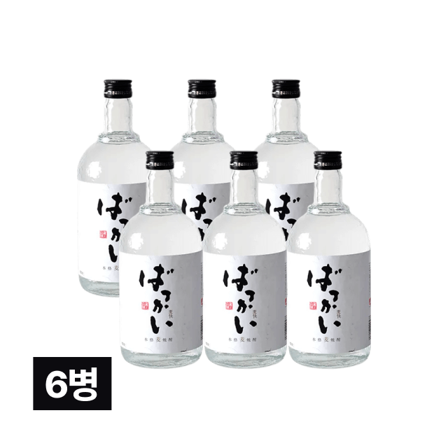 보리 소주 바카이 720ml 6병 대표이미지