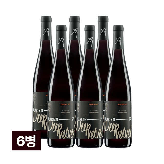 호라이즌29 딥벨벳 750ml 6병 대표이미지