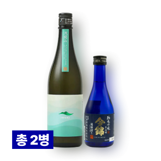 아사마야마 이부키 720ml & 이마니시키 준마이긴죠 미야마니시키 300ml 세트 (총 2병)