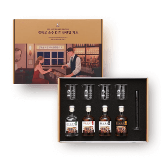 서울 경복궁소주DIY블렌딩키트 100ml x 4병 40도,41도,43도,56.5도