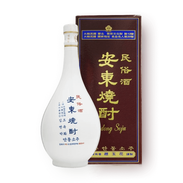 김연박명인 민속주안동소주 45도 800ml 조옥화1대명인 대표이미지