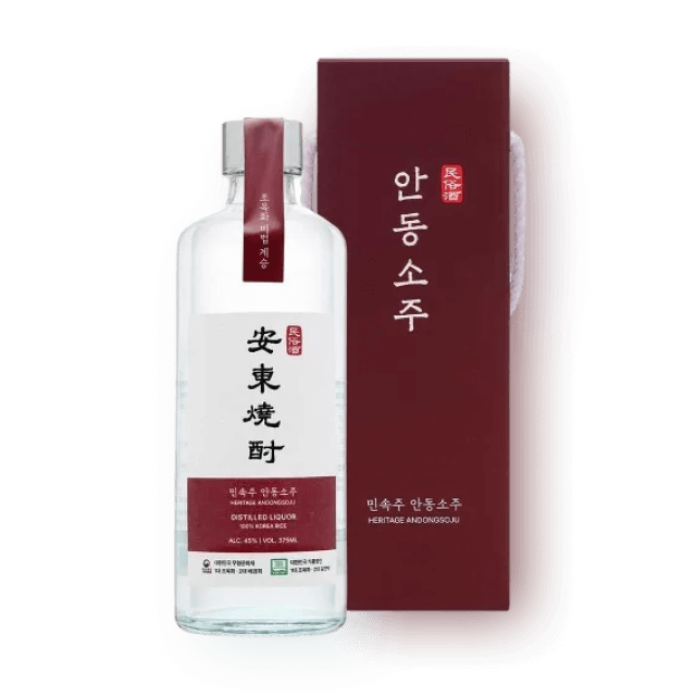 김연박명인 민속주안동소주 45도 375ml 조옥화1대명인 대표이미지