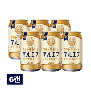 [세금포함] 아사히 마루에후 350ml 6캔