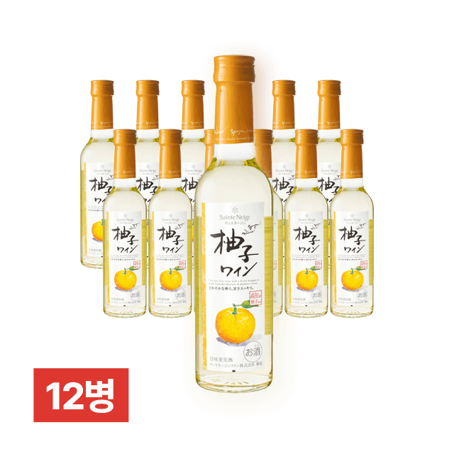 산토네쥬 유자와인 300ml 12병 (1박스)