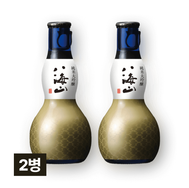 핫카이산 준마이 다이긴죠 호리병 180ml 2병 대표이미지