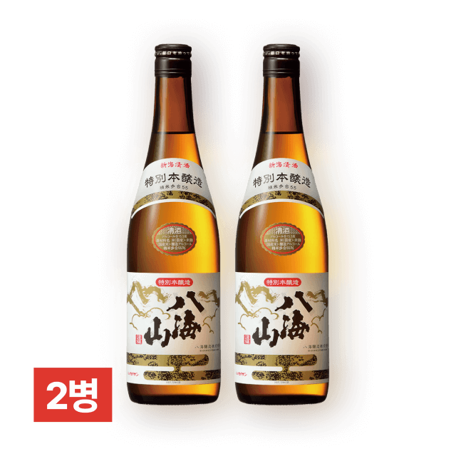 핫카이산 도쿠베츠 혼죠조 720ml 2병 대표이미지
