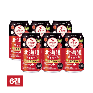 오에논 훗카이도 하이볼 350ml 6캔