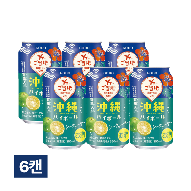 오에논 오키나와 하이볼 350ml 6캔 대표이미지