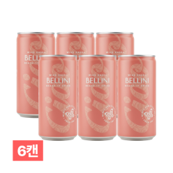 챠오 벨리니 신상 캔와인 200ml 6캔